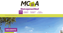 Desktop Screenshot of monlogementneuf.com